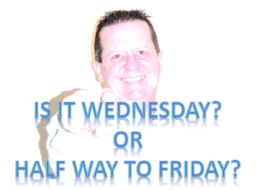 I forgot to post on Twitter yesterday so I am getting a head start on my social media sites. 
Happy Wednesday!!!