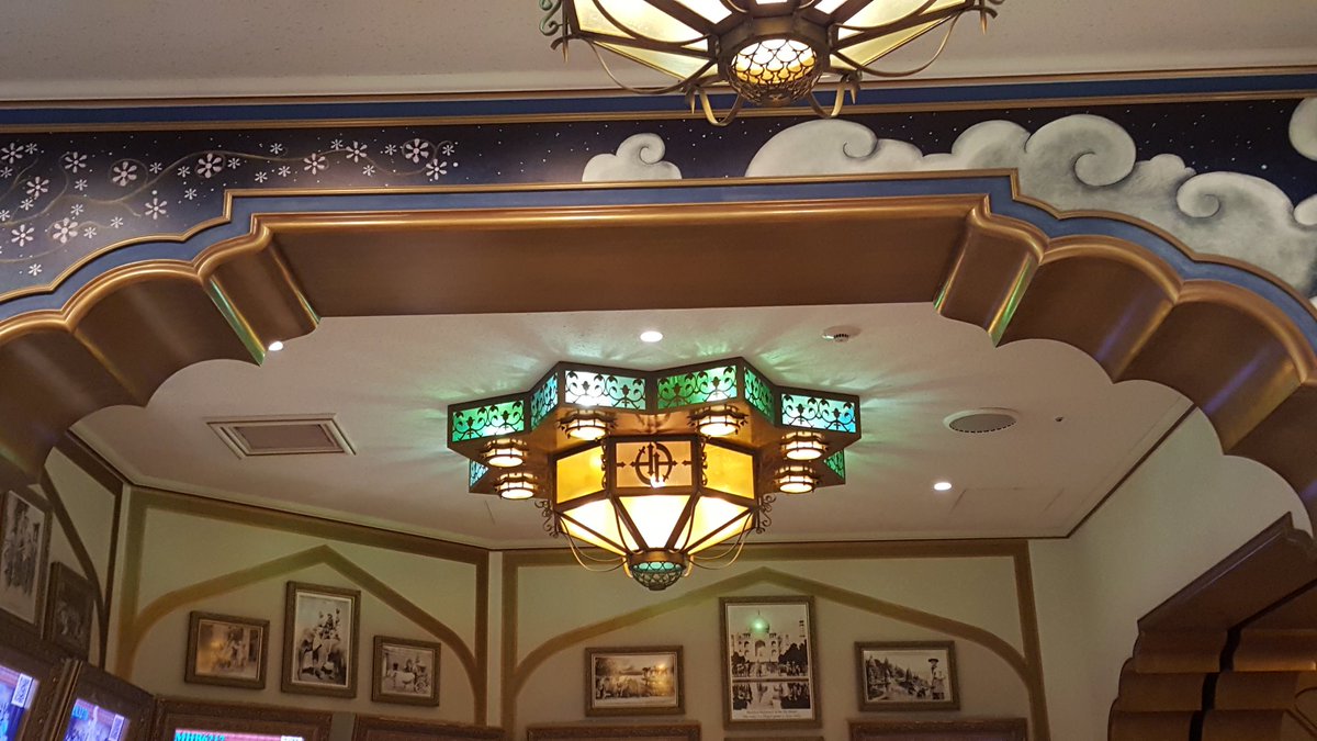   #GoldenAfternoonWeek Finished the first ride--the Tower of Terror. We knew the story was different from the American, but Lauren was very surprised at how different the ride itself was, too