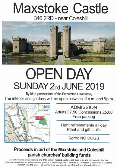 coleshillparish's tweet photo. Happy 1st of May! 🌻🌼🌱
Here's a few dates for your diary...
#Coleshill
#Maxstoke
#Warwickshire https://t.co/n1B3Hr0RHn