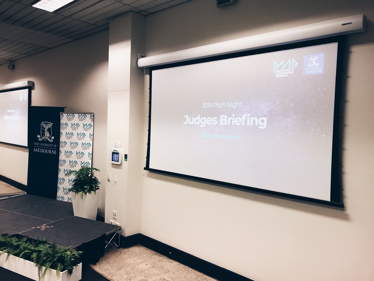 MAPUniMelb's tweet image. Tonight is our MAP19 Pitch Night! It’s our next step in the application process. We will witness some fantastic pitches &amp;amp; with the help of our judges, short-list the teams who will eventually become the MAP19 Startup Accelerator cohort! 💭

#MAPunimelb #PitchNight #Startups