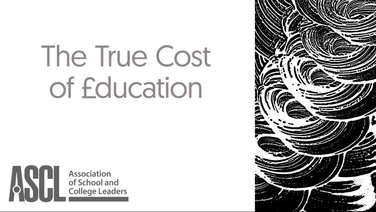 'The true cost of education': an animated version of our report into what it costs to educate a child, created by <a href="/GCSEPod/">GCSEPod</a>: buff.ly/2LhXLZK