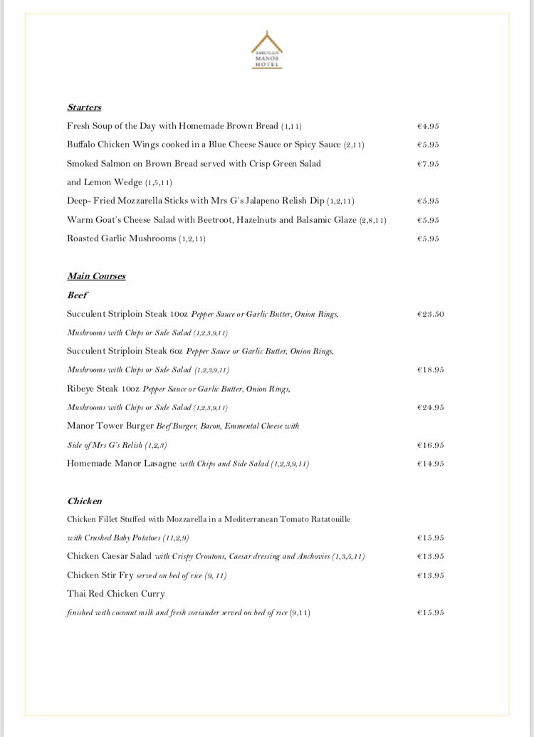 Abbeyleix ManorHotel tweet media