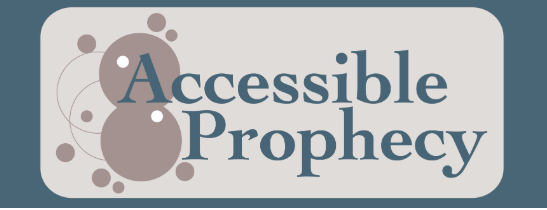This month at Accessible Prophecy - mailchi.mp/070b6523b2b9/t…