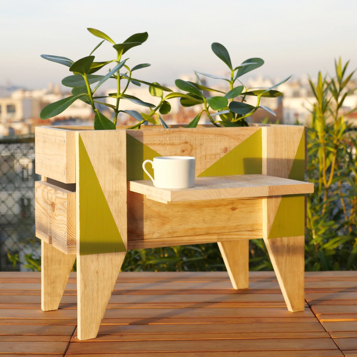 Nouveau reportage autour de mon livre 1 heure 1 objet terrasses et balcons dans l'émission c'est au programme demain sur France 2 à 9h50 !