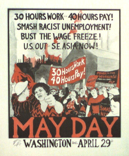 Washington, DC, early 1970s.  #MayDay  #InternationalWorkersDay  #DiaDelTrabajador  #1Mayo  #1Mai