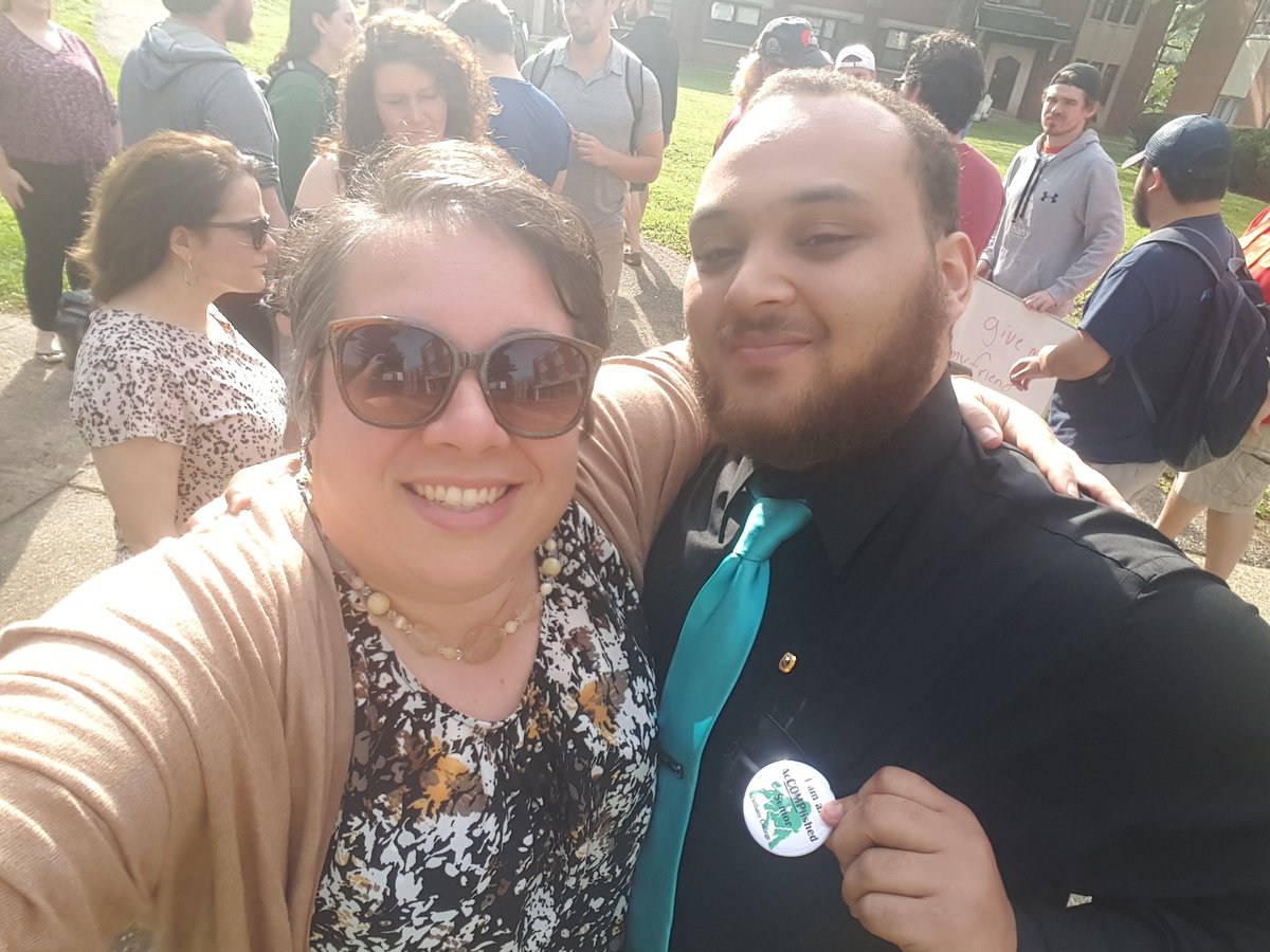HeatherA_Taylor's tweet photo. I'm so stinking proud of Tyler! He came in through Bridge and now he's an acCOMPlished senior and will graduate in just over a week. #ItsWhenNotIf #HesInTheFam #HardWorkWinsOut https://t.co/NZC8Da2BEA