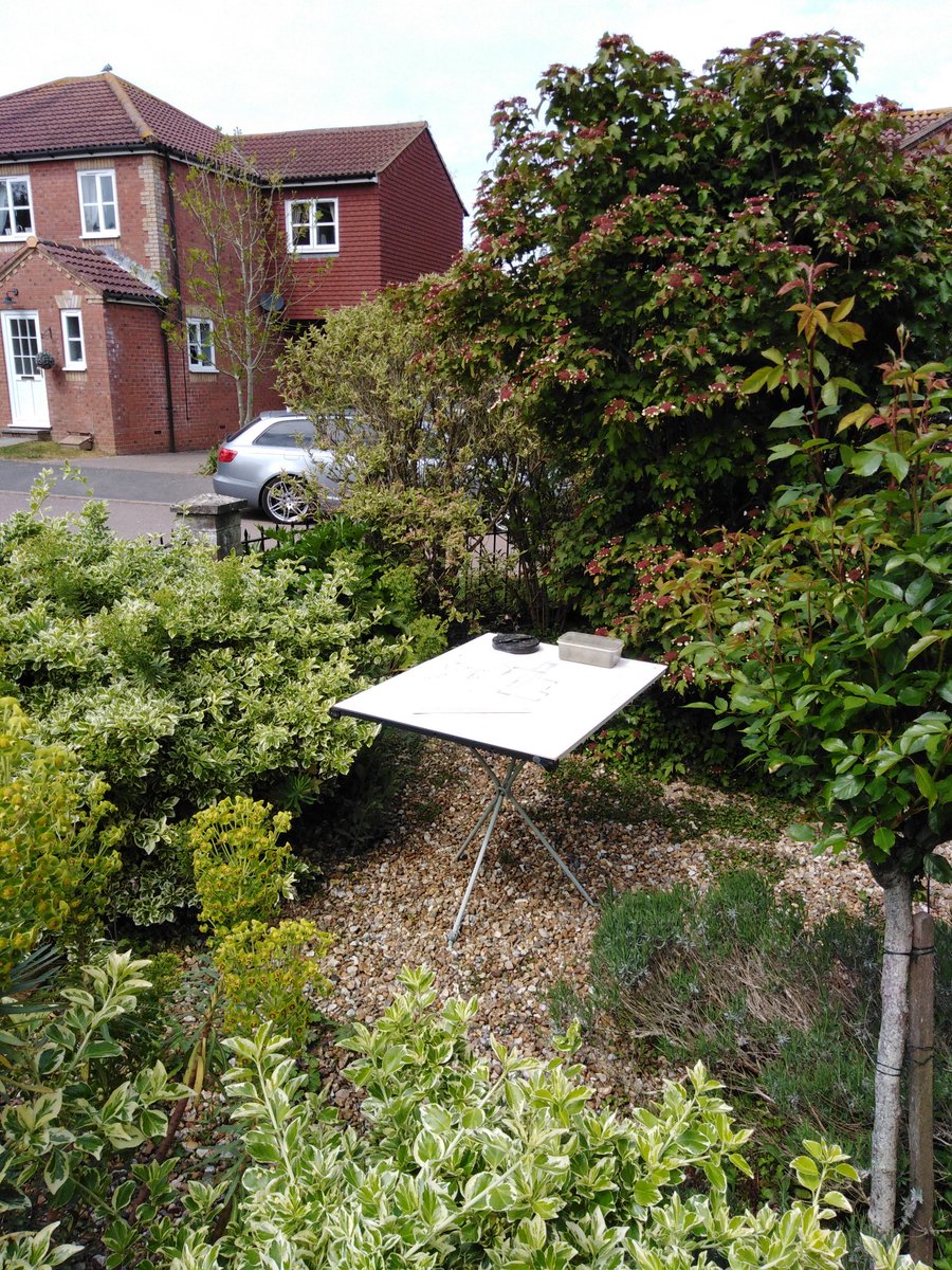 Today I'm working on a front and back garden. What's not to like on a sunny day..