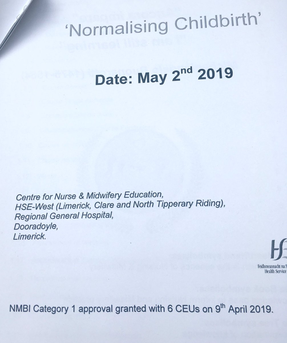 MariaHealyMW's tweet photo. Looking forward to visiting the Uni Maternity Hos Limerick & the Fabulous Danu suite to provide Masterclass 2nd May on MLC in NI & RQIA guideline on admission to MLU @margquig @PatriciaGillen2 @jennyamcneill @LornaLawther @RQIANews @SagefemmeSB https://t.co/P5LP36KXzv