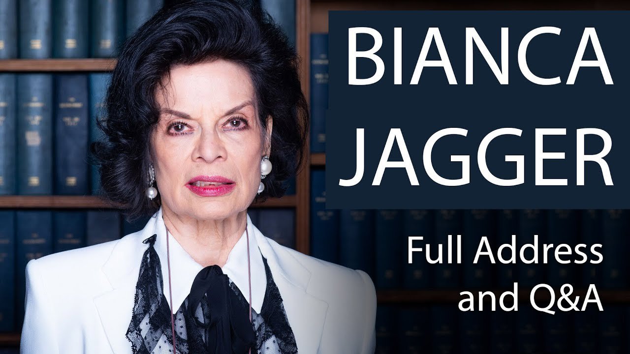 May 2:Happy 74th birthday to human rights advocate Bianca Jagger (\"1971-78 wife of Mick Jagger\") 