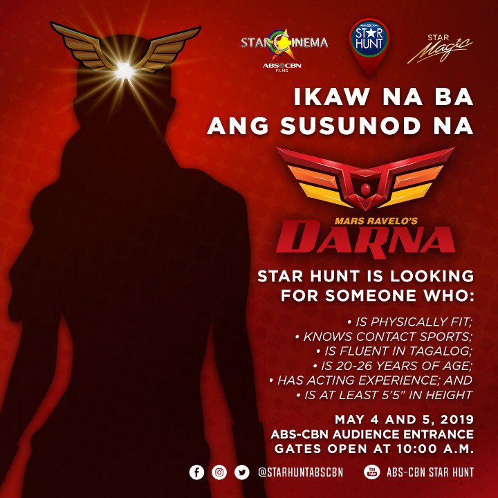 kanechoa's tweet photo. The search is ON for the next Darna. https://t.co/vmdRrwwjU6