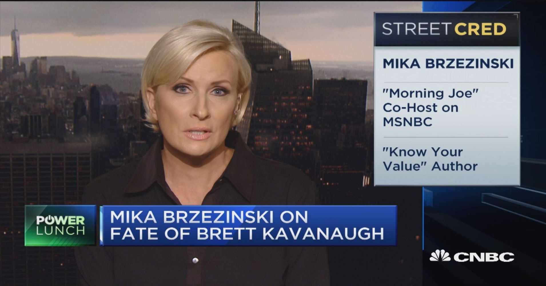 May 2:Happy 52nd birthday to news presenter,Mika Brzezinski(\"Morning Joe\") 