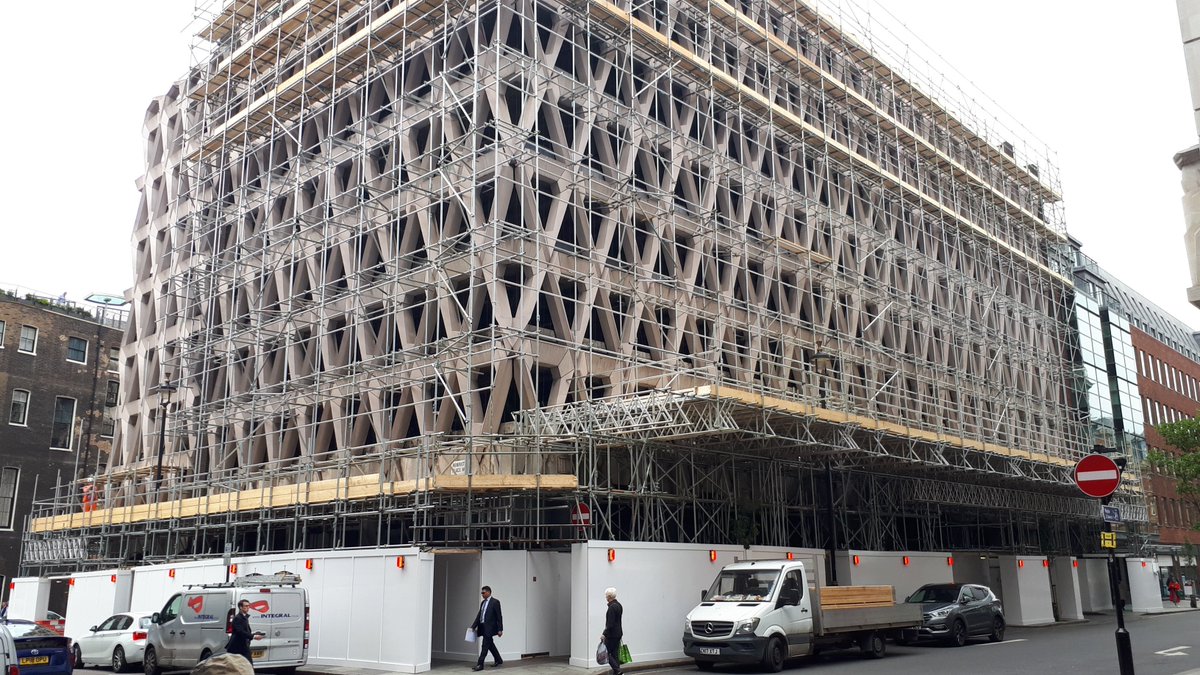 hughpearman's tweet photo. Beginning of the end for the Welbeck St car park 😥 https://t.co/Hd1joujtYT