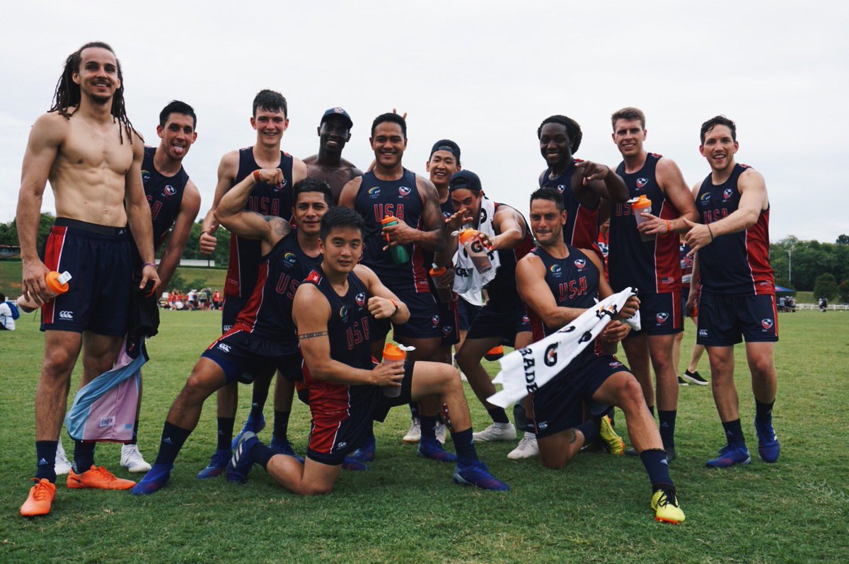 Dan_king888's tweet photo. Happy days for team USA Men’s Open as they managed a fierce comeback from this morning’s loss against the Philippines. USA vs Wales 15-4. @USATouch #twc2019 #AMU2787live2019 https://t.co/XCUtBcw5Iq
