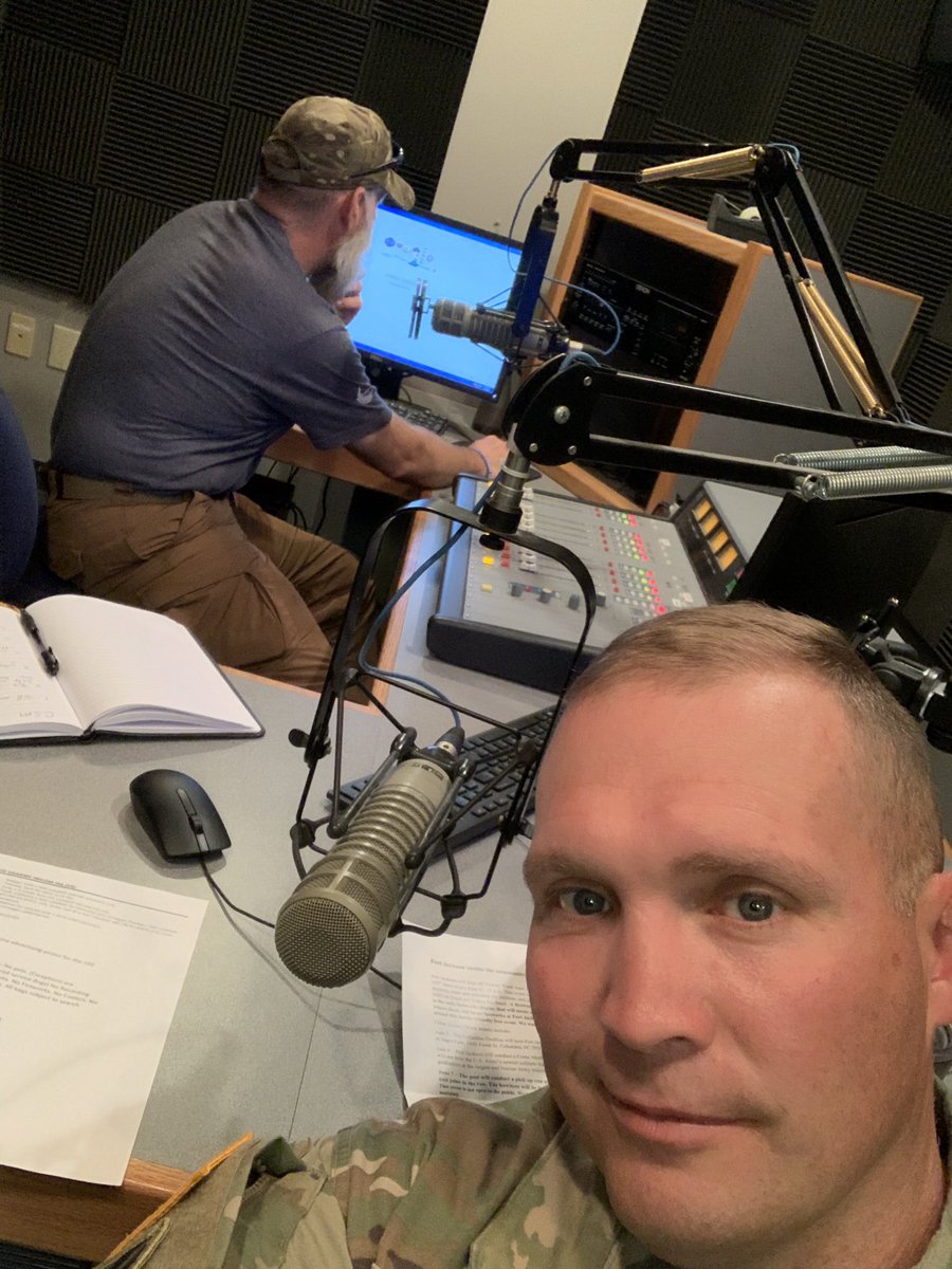 CSM_Gan's tweet photo. #firstradiointerview with 94.3 The Dude, I love the greater @fortjackson community @fortjacksoncg https://t.co/GUcIonBQLH