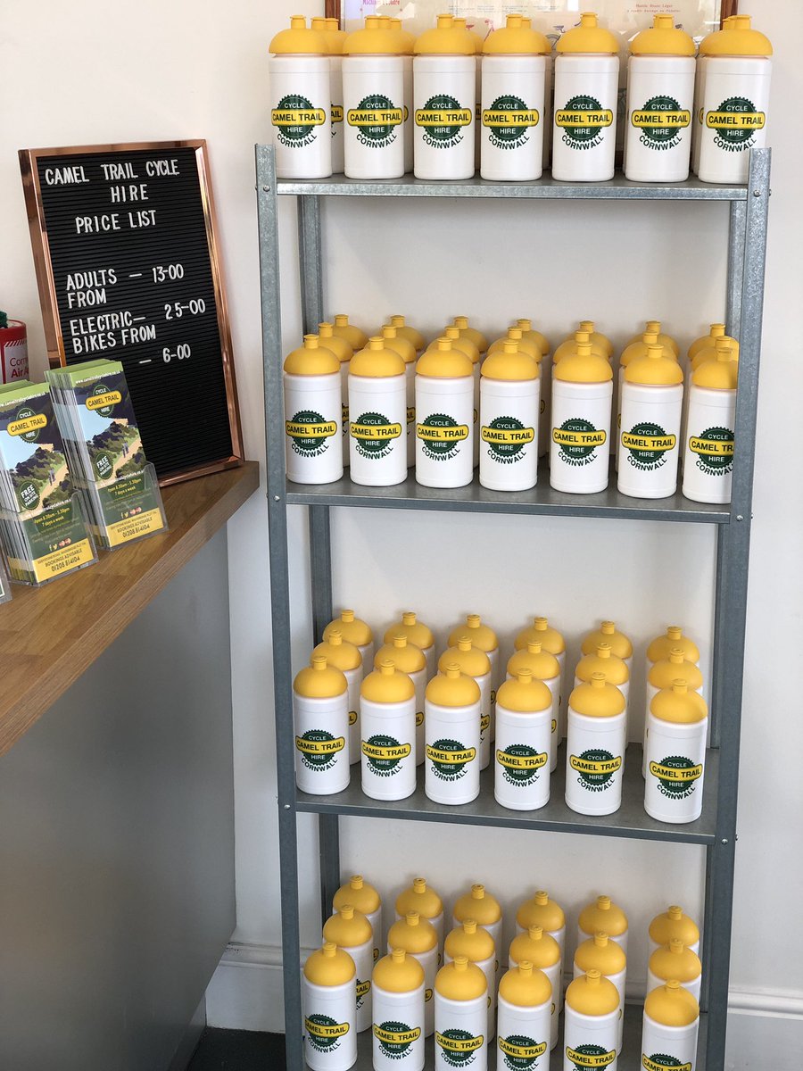 We’ve stopped selling single use plastic drinks bottles, We now sell #reusable sports bottles that are #biodegrable and #recyclable! At only £2, customers can then fill them up from our tap!

<a href="/PlasticWaive/">Beach Guardian</a> <a href="/ReducePlasticWb/">Reduce Plastics in Wadebridge</a> <a href="/PlasticFreePW/">Plastic Free Padstow</a> <a href="/CornwallCouncil/">@cornwallcouncil</a> <a href="/VisitCamelTrail/">Visit the Camel Trail</a>