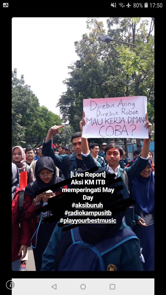 Mahasiswa ITB kok takut bersaing sama robot 🤣