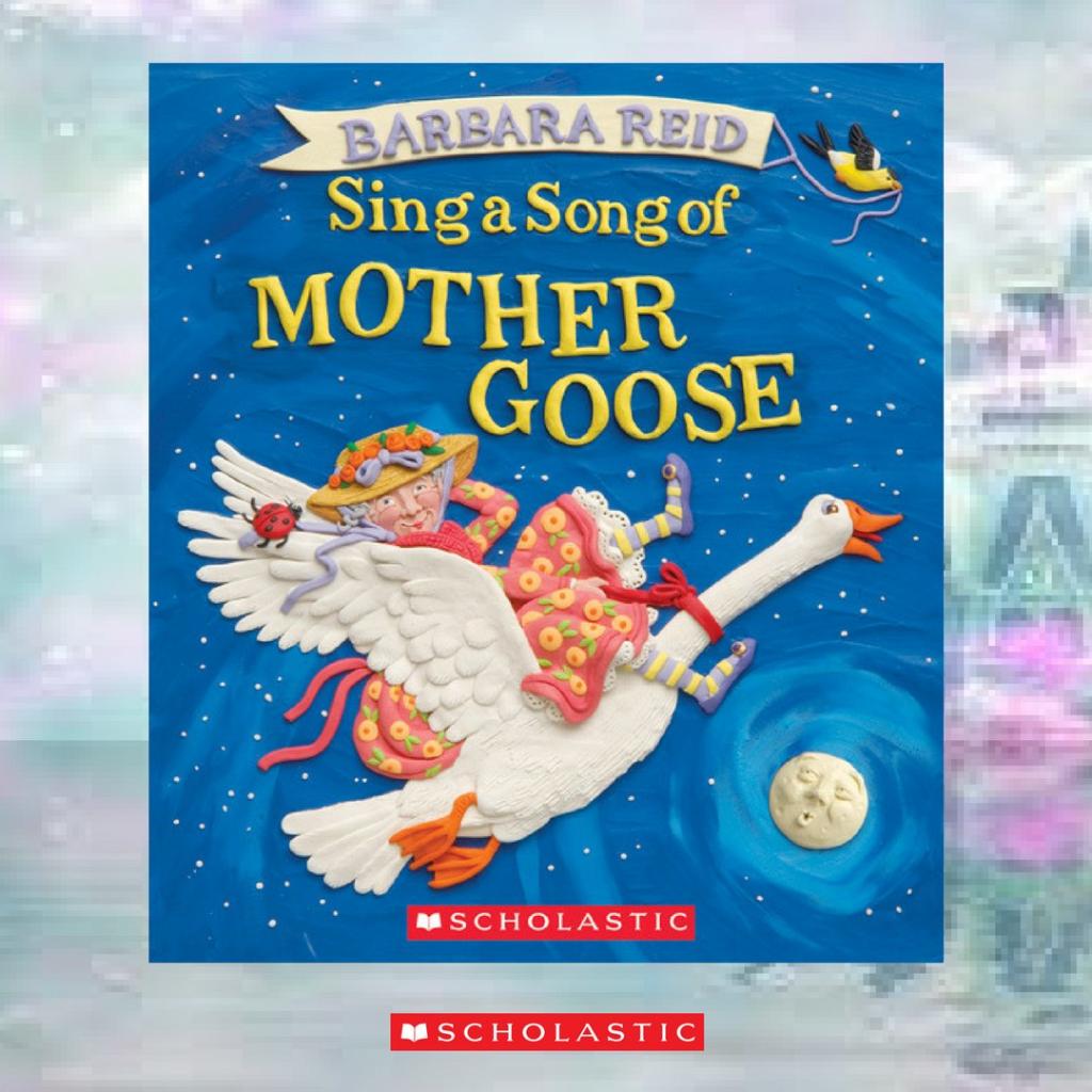 Our top choice for #NationalMotherGooseDay is Sing a Song of Mother Goose by @barbreidart! Read an excerpt of this adorable and beautifully illustrated book, available in both hardcover and board book, here: scholastic.ca/books/view/sin…