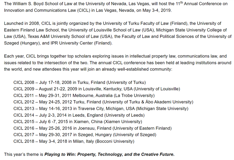 TAMUclip's tweet photo. Excited to partner with @UNLVLaw @UEFLawSchool @LouisvilleLaw @MSULaw @UniTurkuLaw @Uni_Szeged and incredible host Mary LaFrance for #CICL11 this weekend #whivsiv @SharonSandeen @lawlancer @WeckstromKatja @lcapote1973 @enricobonadio @profpeteryu https://t.co/1ip8bCnZQa https://t.co/IBxNBZBC82