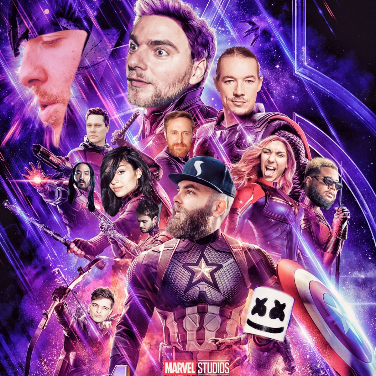 SHOWTEK's tweet photo. Who’s your favorite? 😂 @CalvinHarris @diplo @SHOWTEK @djcarnage @marshmellomusic @tiesto @davidguetta @MartinGarrix @Zedd @Krewella @steveaoki https://t.co/mr2ND25wf9