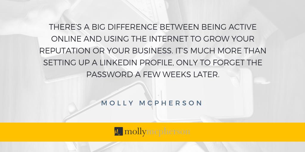 MollyMcPherson's tweet photo. Are you "doing" social media right? Does your online presence have the right impact? https://t.co/r6P9RNKGXL