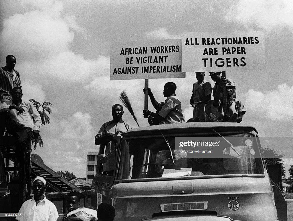 Tanzania, 1967. Socialists sometimes get a bad rep for giving terribly long speeches and being way too verbose, but you have to really give these guys credit for being concise and to the point /4 #InternationalWorkersDay  #DiaDelTrabajador  #1Mayo  #1Mai