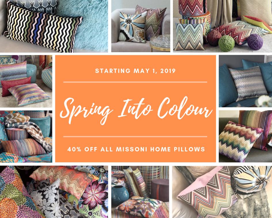 John Paul Co On Twitter Spring Into Colour Missoni Home