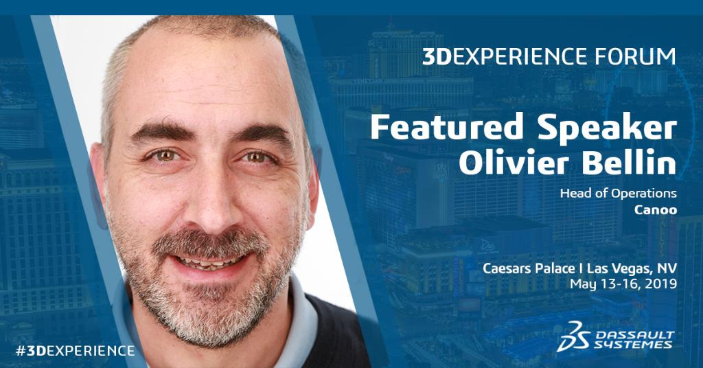 Thrilled to have Olivier Bellin from electric vehicle startup @we_canoo share his insights on "Creating Mobility for the Future" at the #3DEXPERIENCE FORUM in just a couple weeks!  See the full agenda and register to attend here: namforum.3ds.com #EV