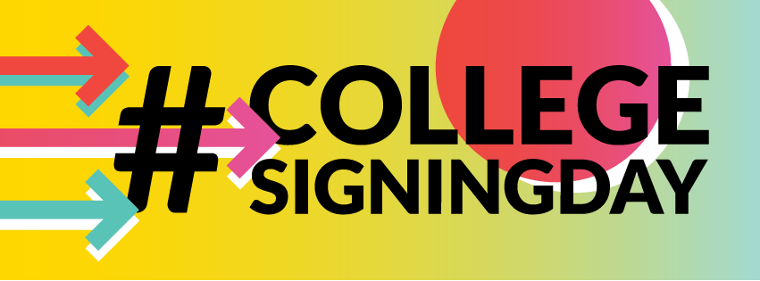 AchieversECP's tweet photo. Happy #CollegeSigningDay. Before you know it it'll be 2025 and we'll be joining in on the fun! #education #CollegeBound #STEM https://t.co/5dnjbsRayJ
