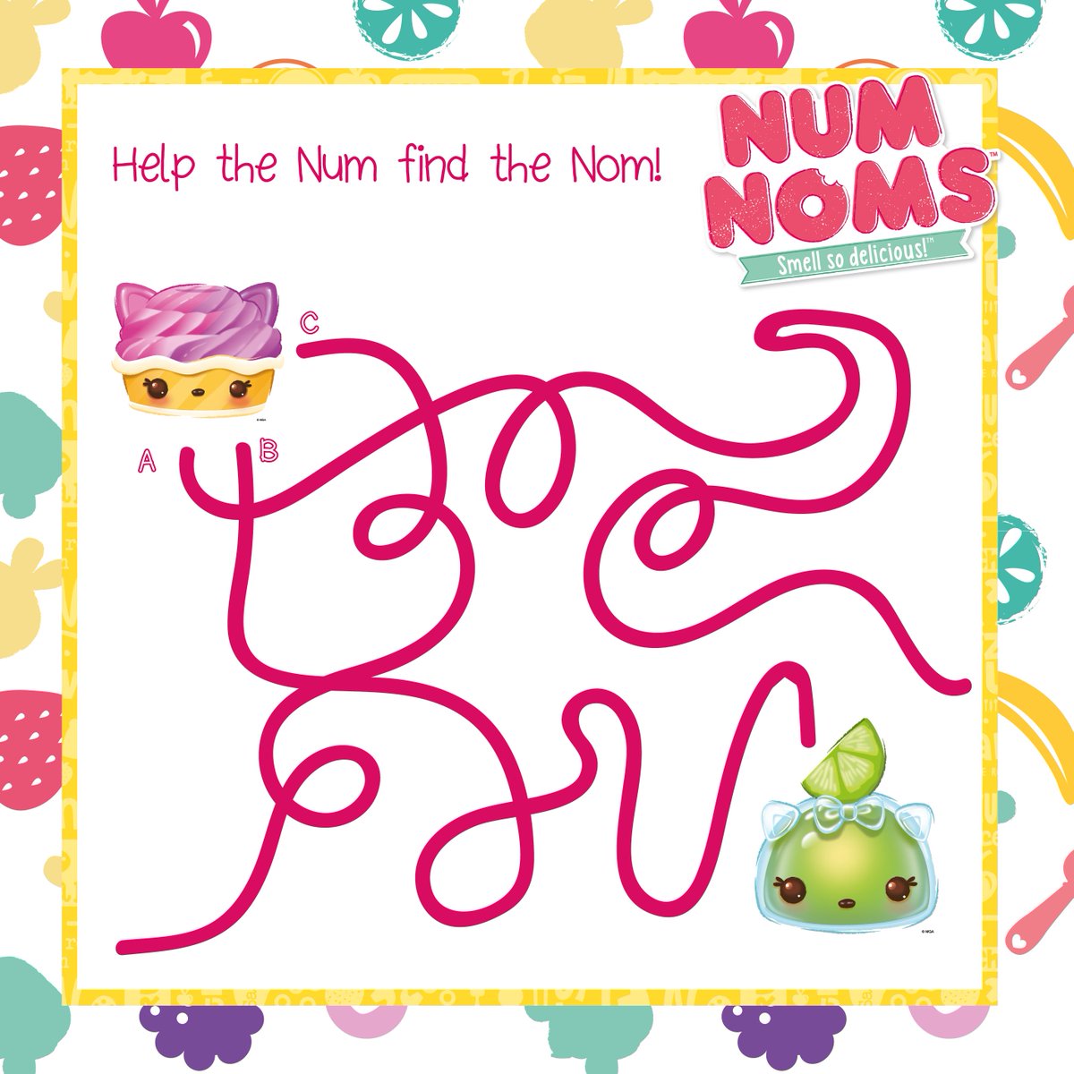 🌟 COMPETITION ALERT 🌟

For a chance to win your very own 'Sparkle Smoothies' just simply answer which route leads the Num to the Nom! 

Comment your answer below - A, B or C. 

Closes: Wednesday 29th May