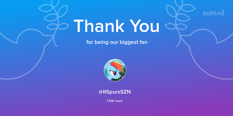 frontmanjams's tweet photo. Our biggest fans this week: @ItSpursSZN. Thank you! via https://t.co/uxVlWip5ab https://t.co/6KiKHwPTyG