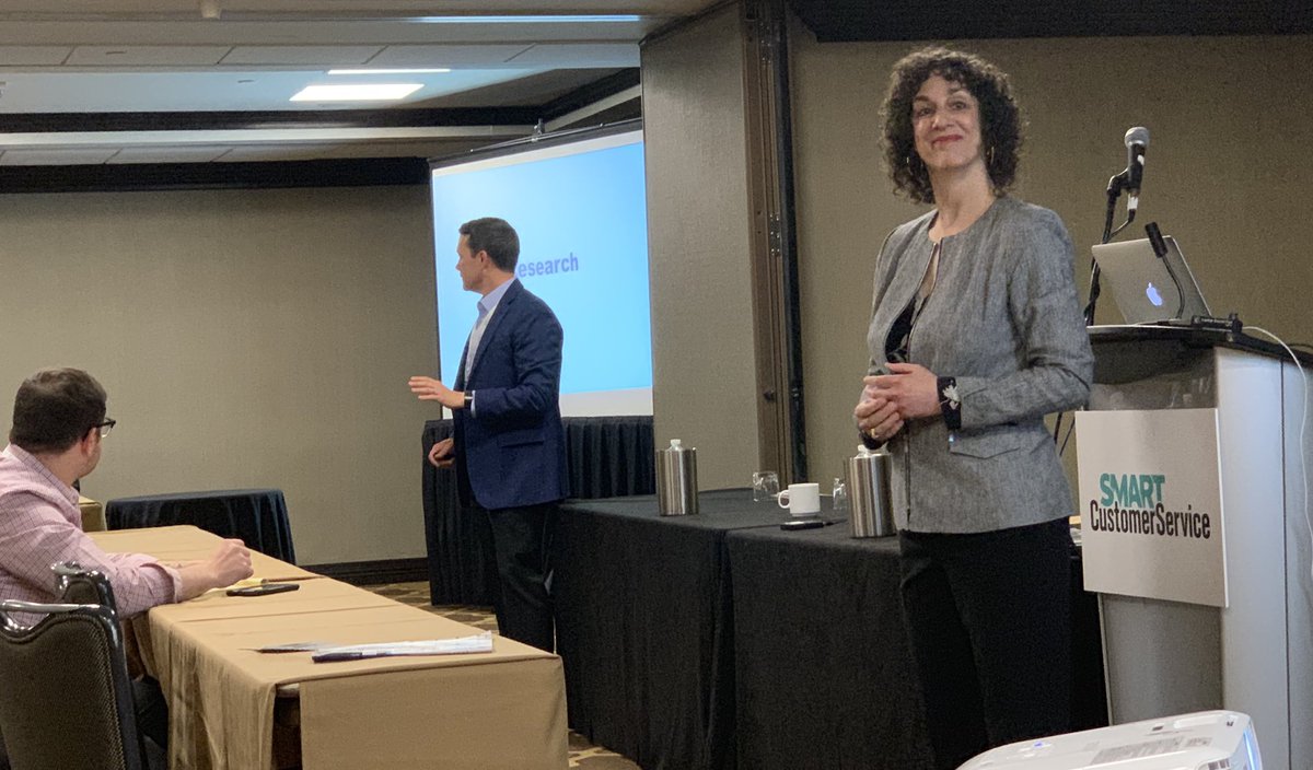 AndreaWenburg's tweet image. Oh, this is going to be good! @LeslieO and @toister on writing in Customer Service. “World Class email response time is 15 min.”
#smartCS #crmevolution