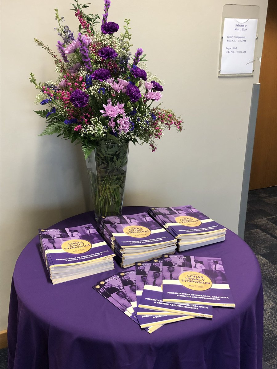 LegacyAtLoras's tweet photo. Make sure to pick up your #LegacySymposium2019 program. https://t.co/neiVAT390O