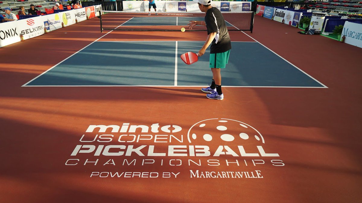 pickleball_mag's tweet photo. Tune into @Margaritaville on Instagram for a glimpse into the Minto US Open!
#Spring #Spring2019 #Wednesday #PlayPickleball #Pickleball #USAPA #Dink #PickleballLife #PickleballUSA #PickleballLovers #May #May2019 #Margaritaville #MintoUSOpen #USOpen #USOpenPickleball https://t.co/xMAggaSuLn