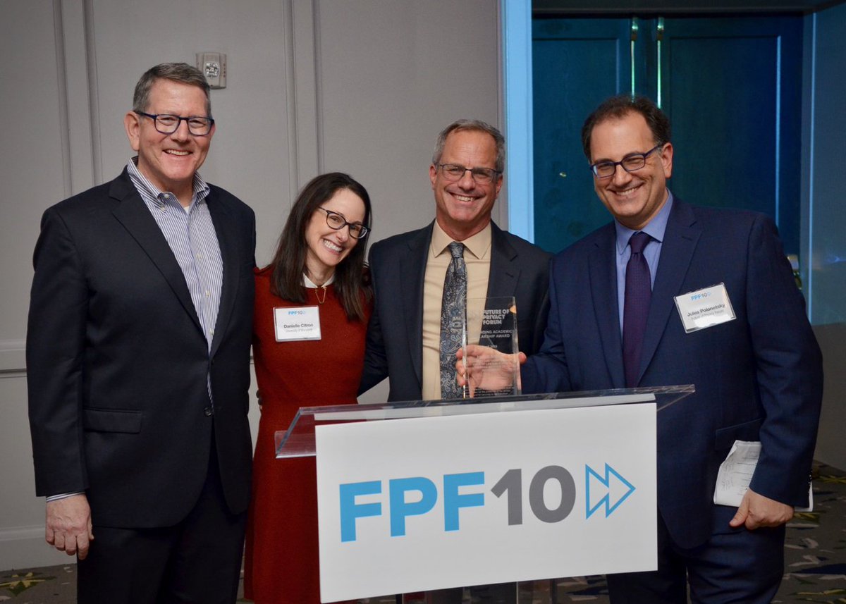 futureofprivacy's tweet photo. Our warmest thanks to all of our members, colleagues, and friends who attended our 10th anniversary gala! We look forward to sharing the next 10 years of our journey with you. #FPFat10 https://t.co/377GygbjFX