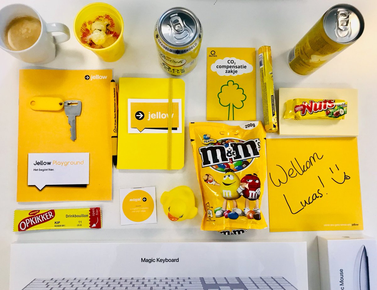 hellojellow's tweet photo. We hebben er een full-stack developer bij! Welkom bij team Jellow, Lucas π€©π₯³
#jellower #teamjellow #fullstack #developers #welkom https://t.co/DBPiXNF4xw