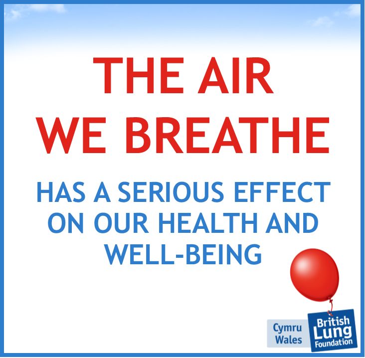 asthmalungcymru's tweet photo. No amount of #AirPollution is good for our health. Breathing in traffic pollution is shortening our life expectancy & impacting our quality of life. By improving #TheAirWeBreathe we can leave a #CleanAir legacy for #FutureGenerations. #CleanAirCardiff https://t.co/u2sOFfxHGL https://t.co/DVH2fJ7vPC
