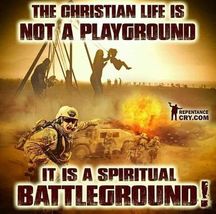 gospelfirevan's tweet photo. Ephesians 6:12 kjv

 “For we wrestle not against flesh and  blood,but against principalities,against powers,against the rulers of the darkness of this world,against spiritual wickedness in high places" https://t.co/74uO0r6x3A