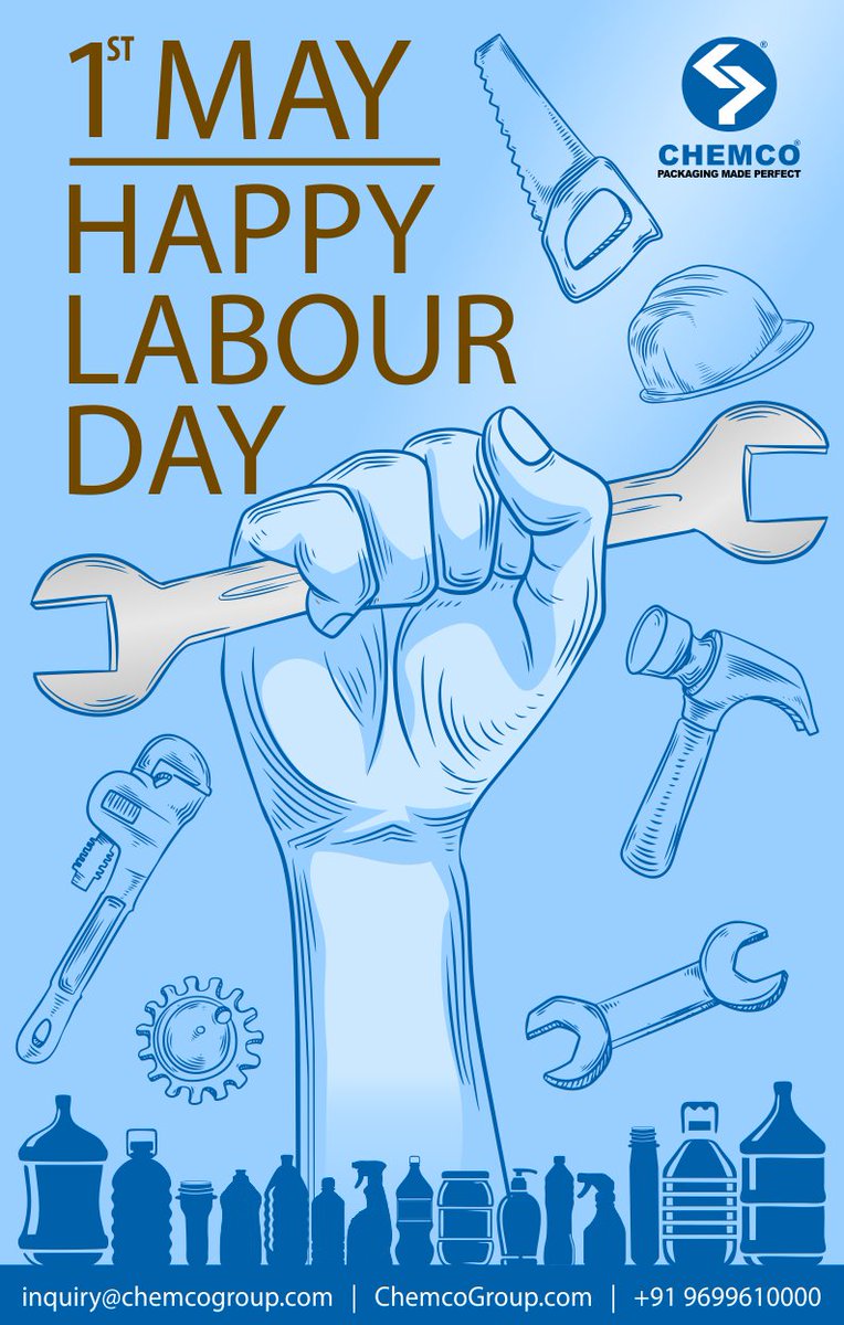 chemcogroup's tweet image. Happy International Workers Day. #giverespect #earnrespect #humansatwork