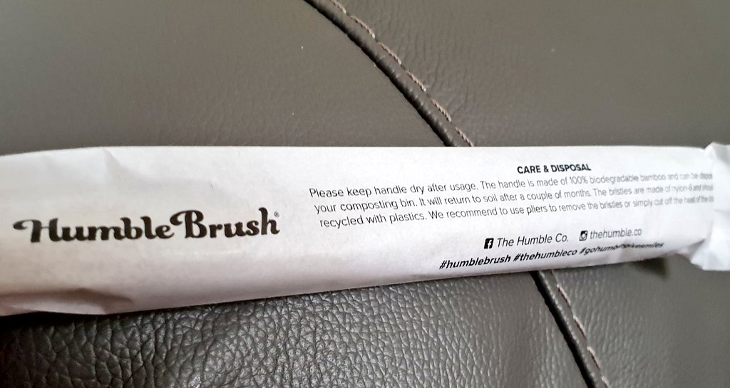 katescomfy's tweet photo. "Never believe that a few caring people can't change the world. For, indeed, that's all who ever have." ~ #Gohumble #humblebrush
changed to bamboo for my toothbrush! Keeping my plastic one for my art and crafting ♥ https://t.co/YGcwBelwBt