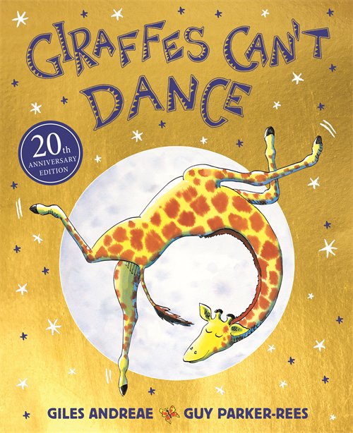 To celebrate the 20th birthday of the classic that is Giraffes Can’t Dance, we’ve released this special new edition in paperback with a super-shiny cover! Join Gerald the giraffe as he learns to accept himself in this much-loved picture book by #GilesAndreae and @GuyParker_Rees