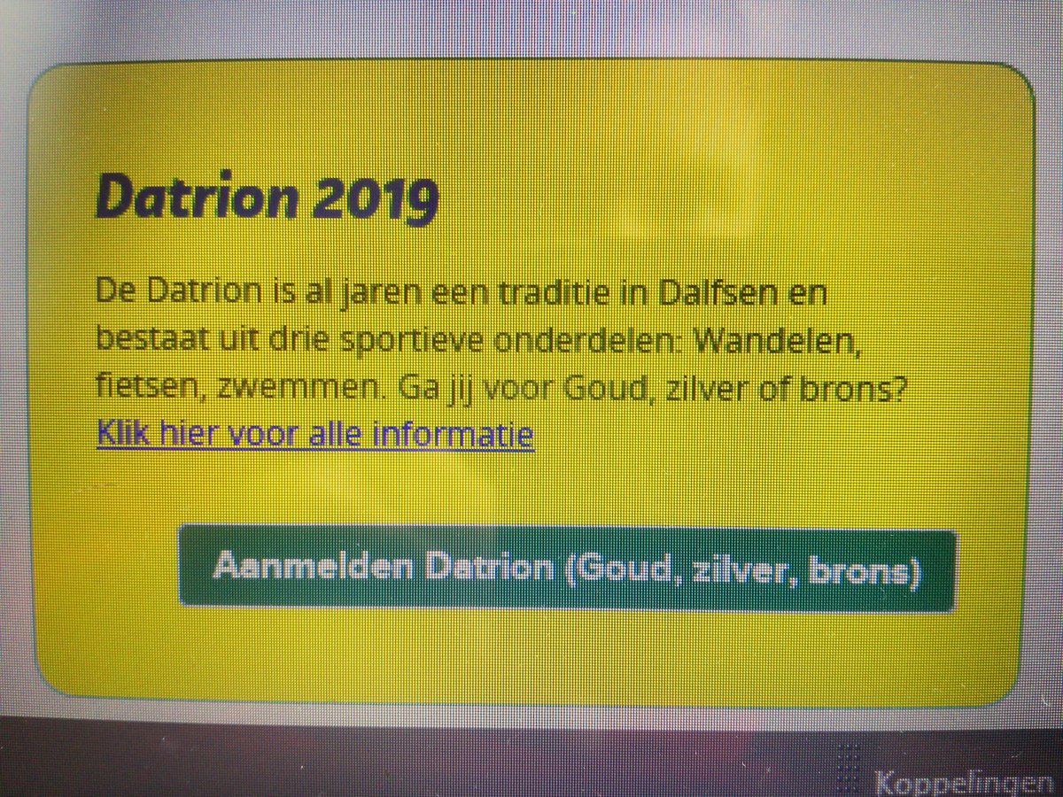 BSC_Dalfsen's tweet image. 1 mei 2019: Datrion (DAlfserTRIathlON) inschrijving is geopend☺Vorige jaren deden maar liefst 381 inwoners mee! Meld uzelf en of uw kind(eren) aan via dalfsenbeweegt.nl en ga voor GOUD, ZILVER of BRONS #datrion #gezellig #sportief en #gezond