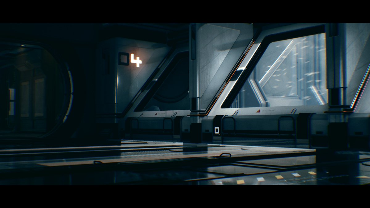 DMGuillaumeL's tweet image. Some lighting practice in @UnrealEngine. I was looking for some heavy moody Sci-Fi ambiance, hope you like it, video to come for this one. The environment comes from an old Unreal marketplace package. #unrealengine #lightingdesign #3dart @polycount @ArtStationHQ #gameart #gamedev