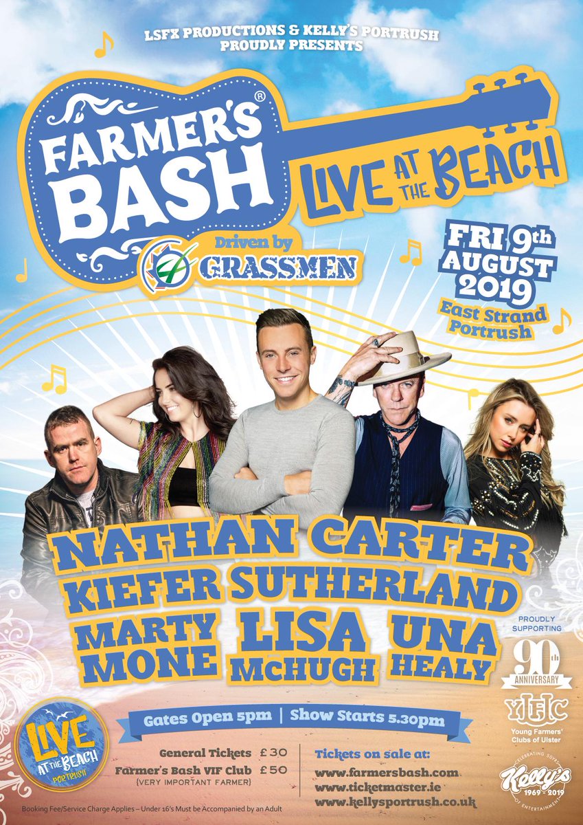 . <a href="/farmersbash/">Farmers Bash</a> announce huge summer show in Portrush featuring Holywood superstar Kiefer Sutherland. Read more - thebiglist.co.uk/news_content.a… #farmersbash #thebiglistni #KieferSutherland #canyoubelieveit