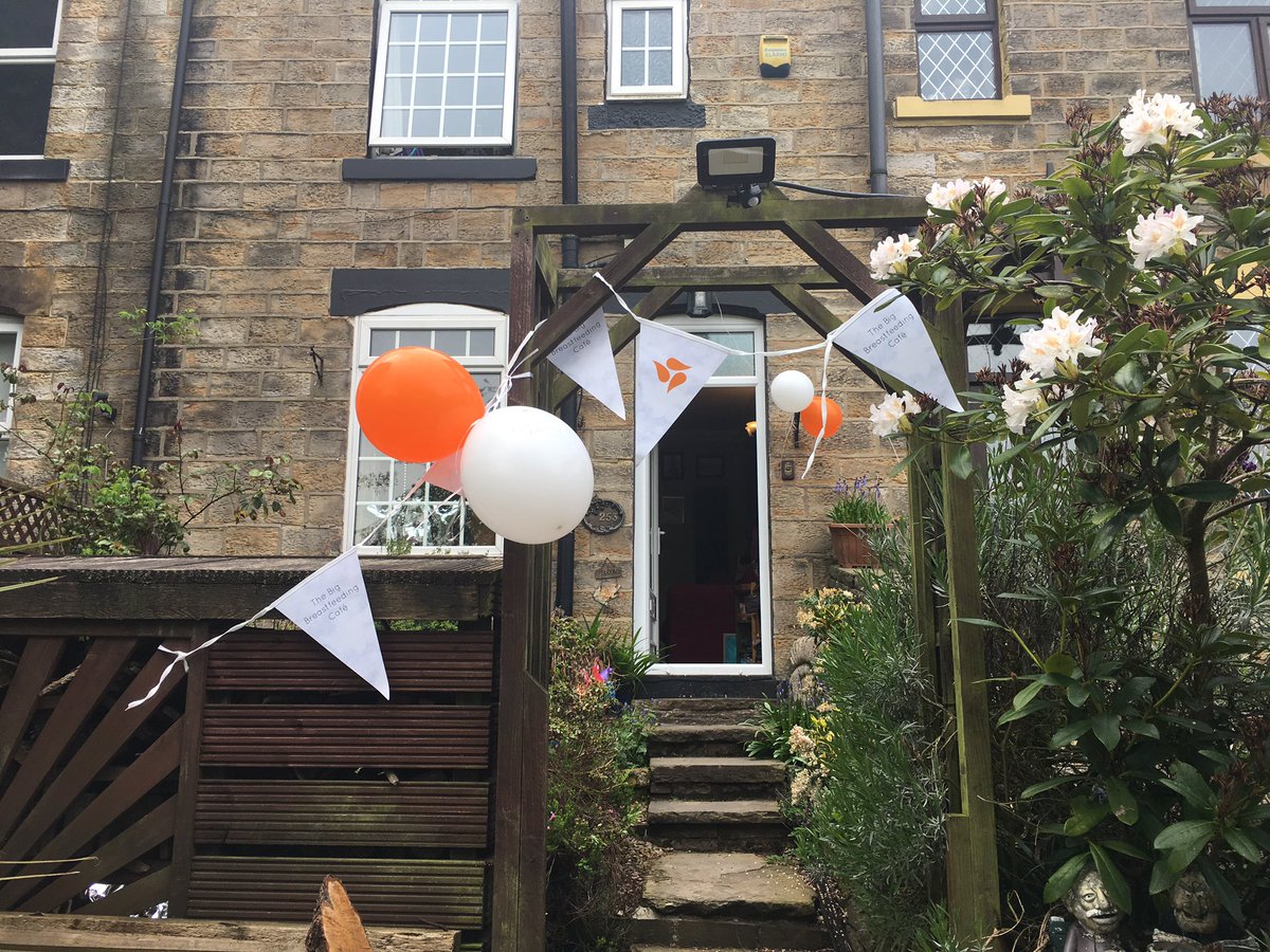 trench_monkey's tweet photo. All ready in Sheffield! ❤️ #TheBigBreastfeedingCafe https://t.co/n0k37KzVqi