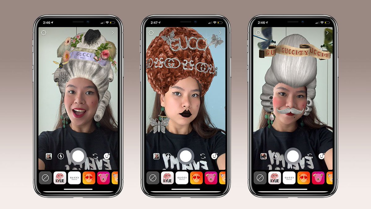 The Mill created an augmented filter with #Gucci using Spark AI. The results received over 85million views.  #LCF_drapinghyperreal