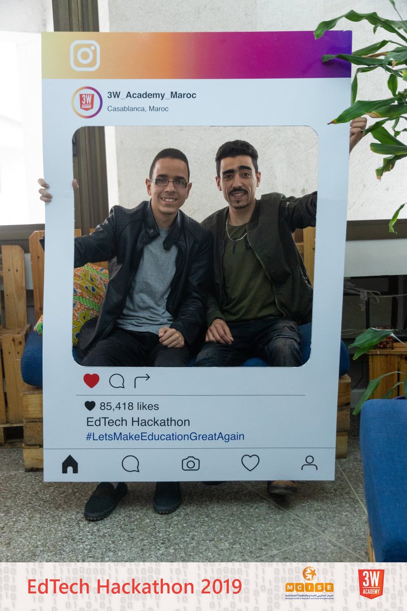 3WAcademyMaroc's tweet photo. Découvrez les équipes qui participent au #EdTechHackathon19 (Part 2)
#MakeEducationGreatAgain 
#3WAxMCISE https://t.co/9JuilxsKaJ