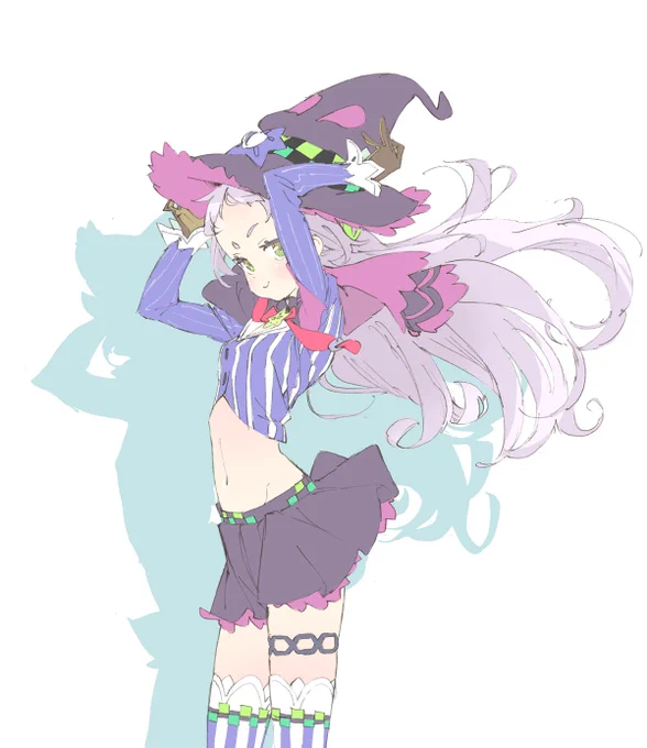 令和のシオンちゃん(描いたのは平成) 