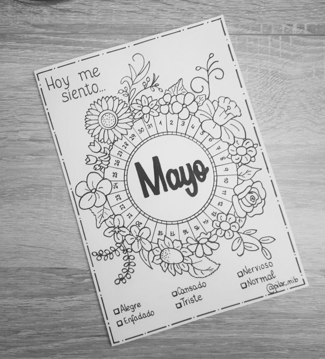 pilar_mib's tweet photo. Comparto el #moodtracker para el mes de mayo. Hoy me siento... https://t.co/JLbX9o0LEq