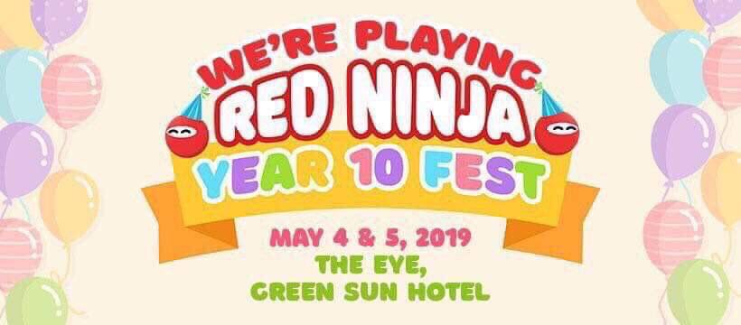 Yooo! It's @RedNinjaProd's 10 Birthday!We're playing Day 2! Get your tickets now via Bliimo (download it now if you haven't). :) 

P.S. get the 2-day package. It's worth every centavo.

#RedNinjaYear10