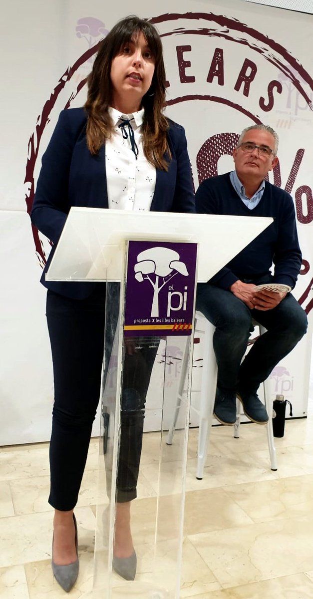ElPi_IB's tweet photo. 💯 #100x100Balears
💥📸 @ServeraCati serà la candidata d'@ElPi_IB a la batlia de 🏛️ l'@AjuntCampos a les 🗳️ #EleccionsMunicipals. 🗣️💬 #Servera afirmà que vol potenciar «que hi hagi una farmàcia de guàrdia els 365 dies i una oficina turística a #Campos». Enhorabona, companys! 🙂 https://t.co/O9gaSARCDr